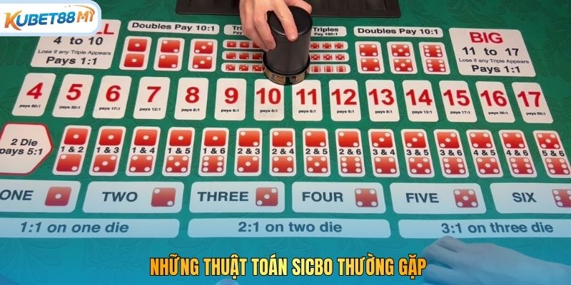 Những thuật toán Sicbo thường gặp